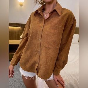 Corduroy blouse
